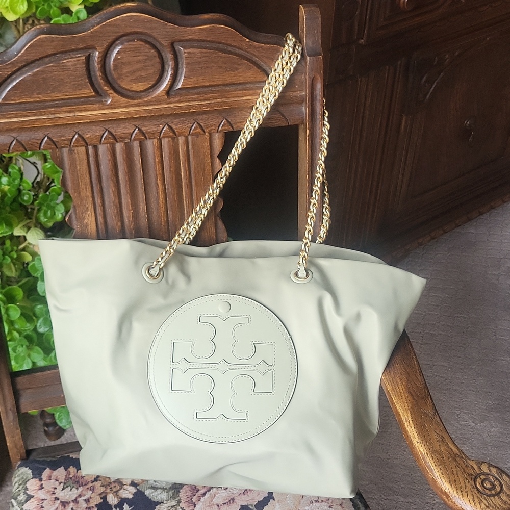 Tory Burch Sage Green Tote